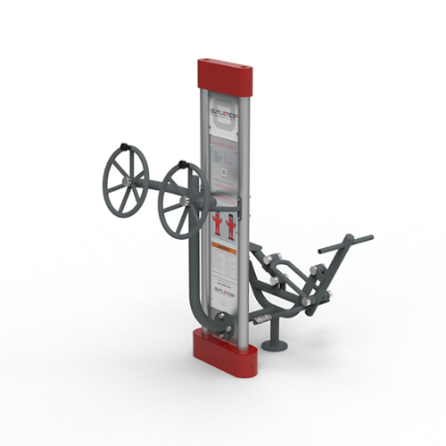 CAD Drawings BIM Models Outletics Rower and Balance Wheels Combination