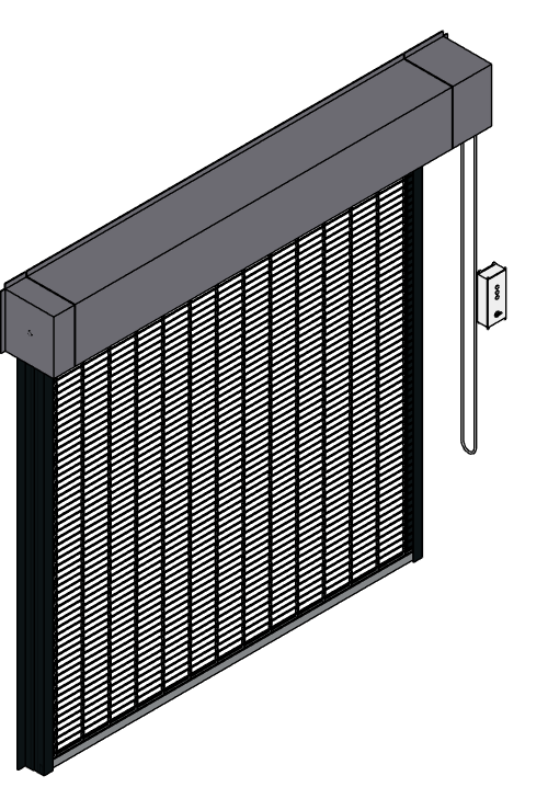 EverServe™ 671S - Springless Security Grille