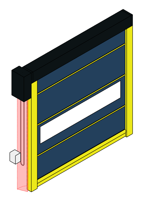 ADV-Xtreme 882 - Strutted Interior High Speed Fabric Door