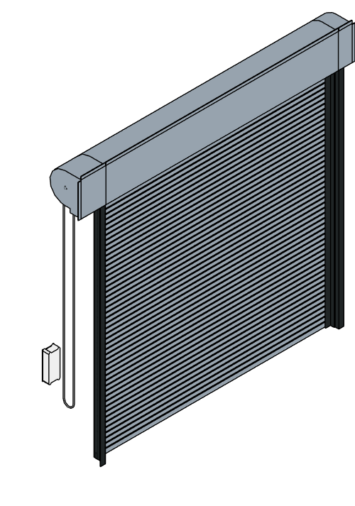 Rolling Service Doors Model 800HC