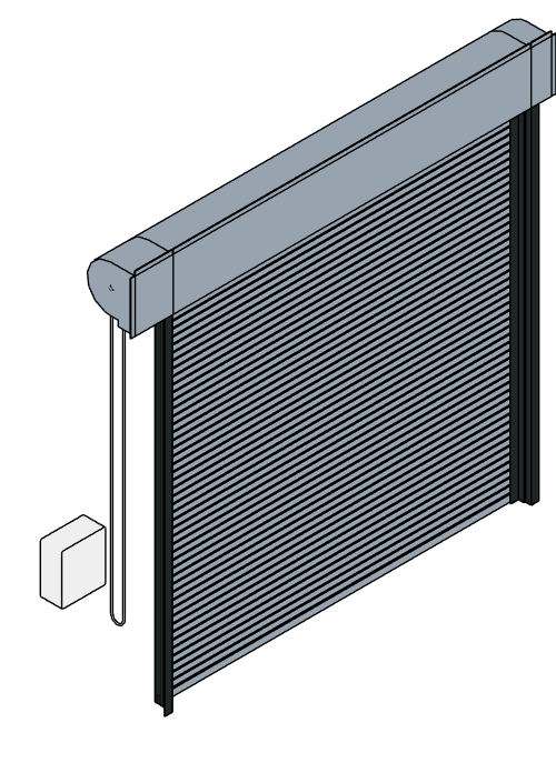 Rolling Service Doors Model 800 ADV