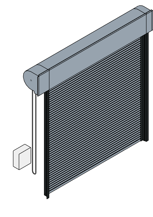 Rolling Service Doors Model 800C ADV