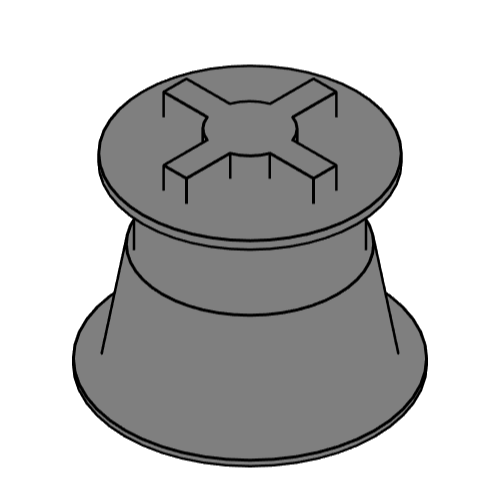 Pedestal PB-3 (90 to 145 mm)