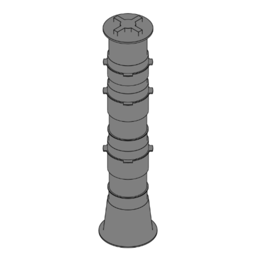 Pedestal PB-10 (675 to 830 mm)