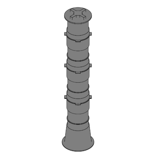 Pedestal PB-11 (755 to 955 mm) 