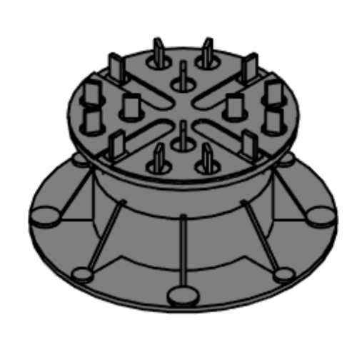 Pedestal BC-3 (55 to 85 mm) 