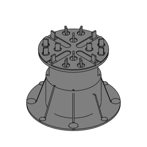 Pedestal BC-4 (85 to 140 mm) 