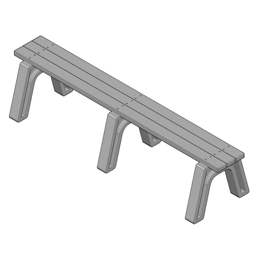 Economizer 6' Flat Bench (ASM-EM6F)