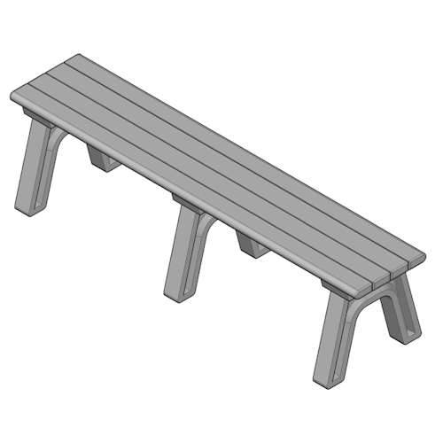 Park Classic 6' Flat Bench (ASM-PC6F)