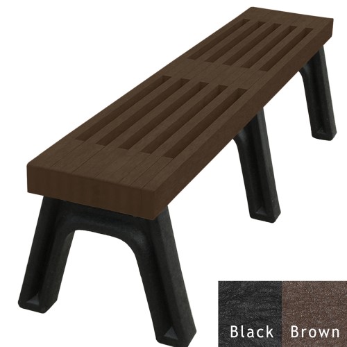 CAD Drawings Polly Products Elite 6' Flat Bench (ASM-EB6F)