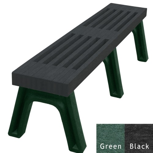 CAD Drawings Polly Products Elite 6' Flat Bench (ASM-EB6F)