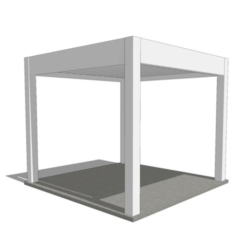 K-BANA™ Luxury Cabana - 10x10 (No Floor Part)