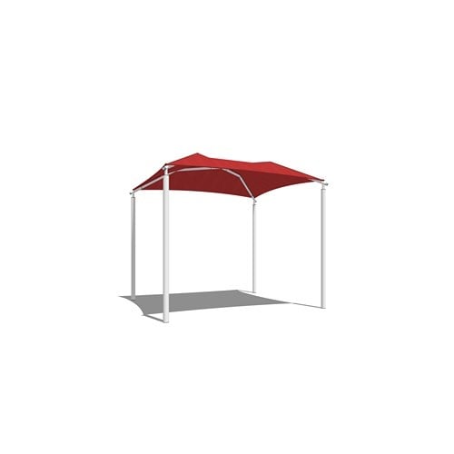 Square Shade System - 10' x 10'