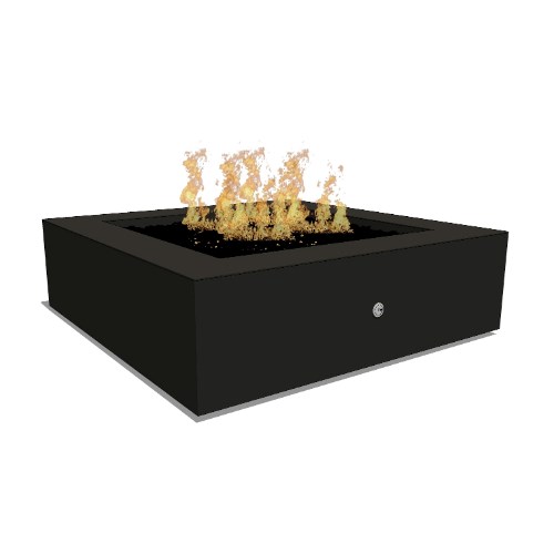 Glacier Steel Fire Table 56"