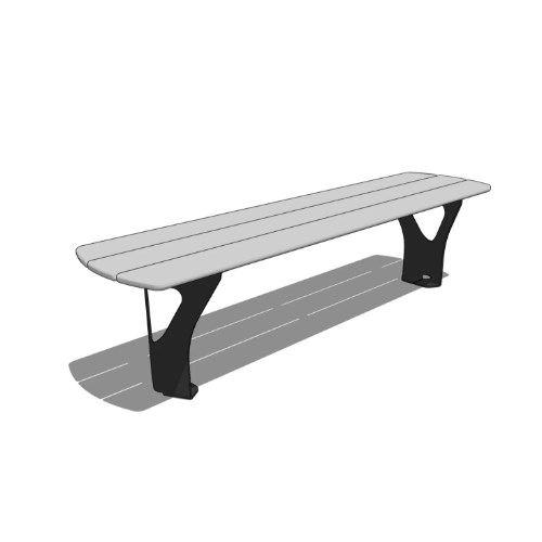 Array Backless Bench (ARY2-G1)