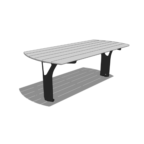Array Table w/ Backless Bench (ARY4-2-G1)