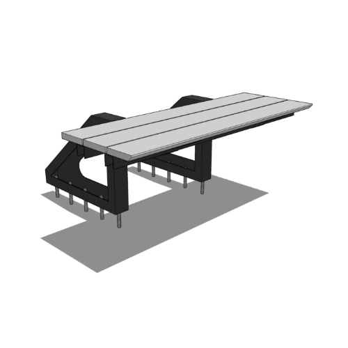 Join Cantilever Seating on Planter (JCS-EE-P)