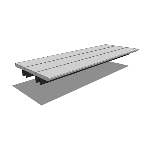Join Cantilever Seating on Wall (JCS-EE-W)