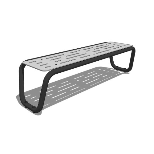 Paperclip Backless Bench (PPC2-G2)