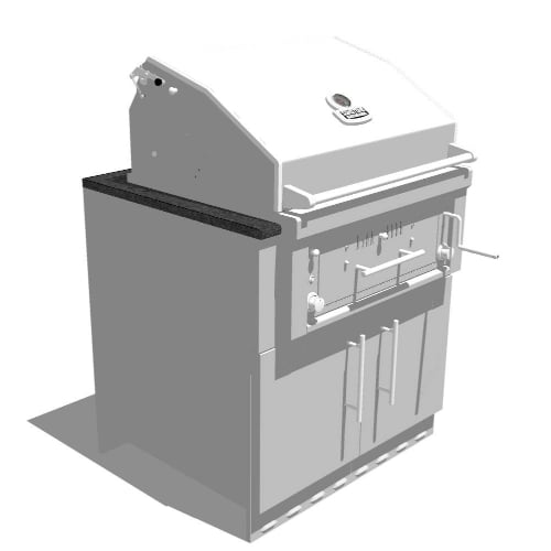 34” Appliance Cabinet (SAC34CGDC_SUNCHSZ30)
