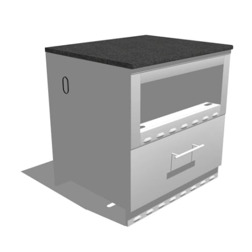 34" Single Warming Drawer Cabinet (SAC34SWC)