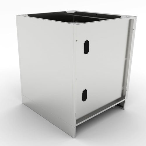CAD Drawings BIM Models Sunstone Metal Products 30" Full Height Double Door Cabinet (SBC30FDD)
