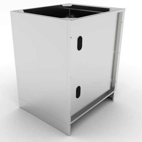 CAD Drawings BIM Models Sunstone Metal Products 24" Full Height Double Door Cabinet (SBC24FDD)