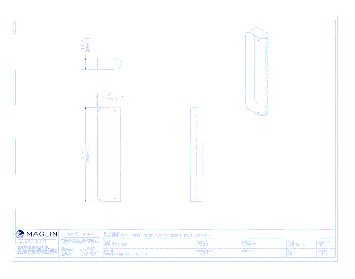 MUG Bike Rack (MBR 2900-00001)